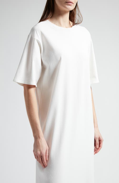 Shop The Row Gitu Oversize Maxi T-shirt Dress In White