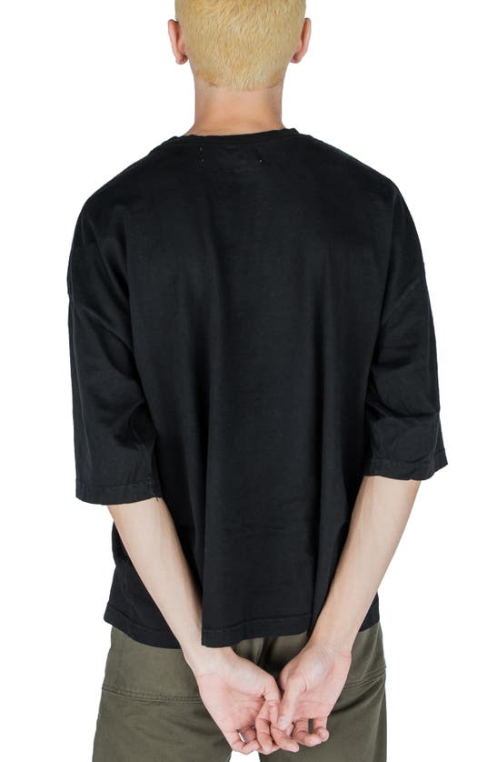 Shop Imperfects Night Oversize T-shirt In Jet Black