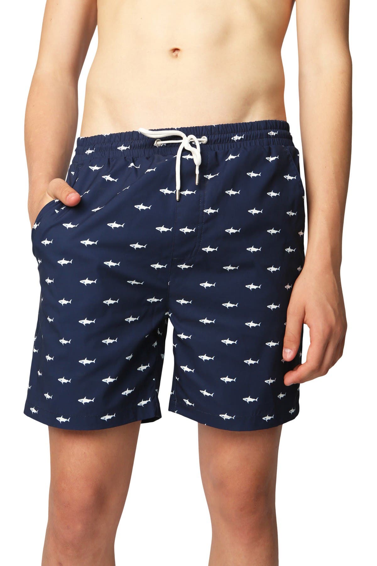 patterned overall shorts