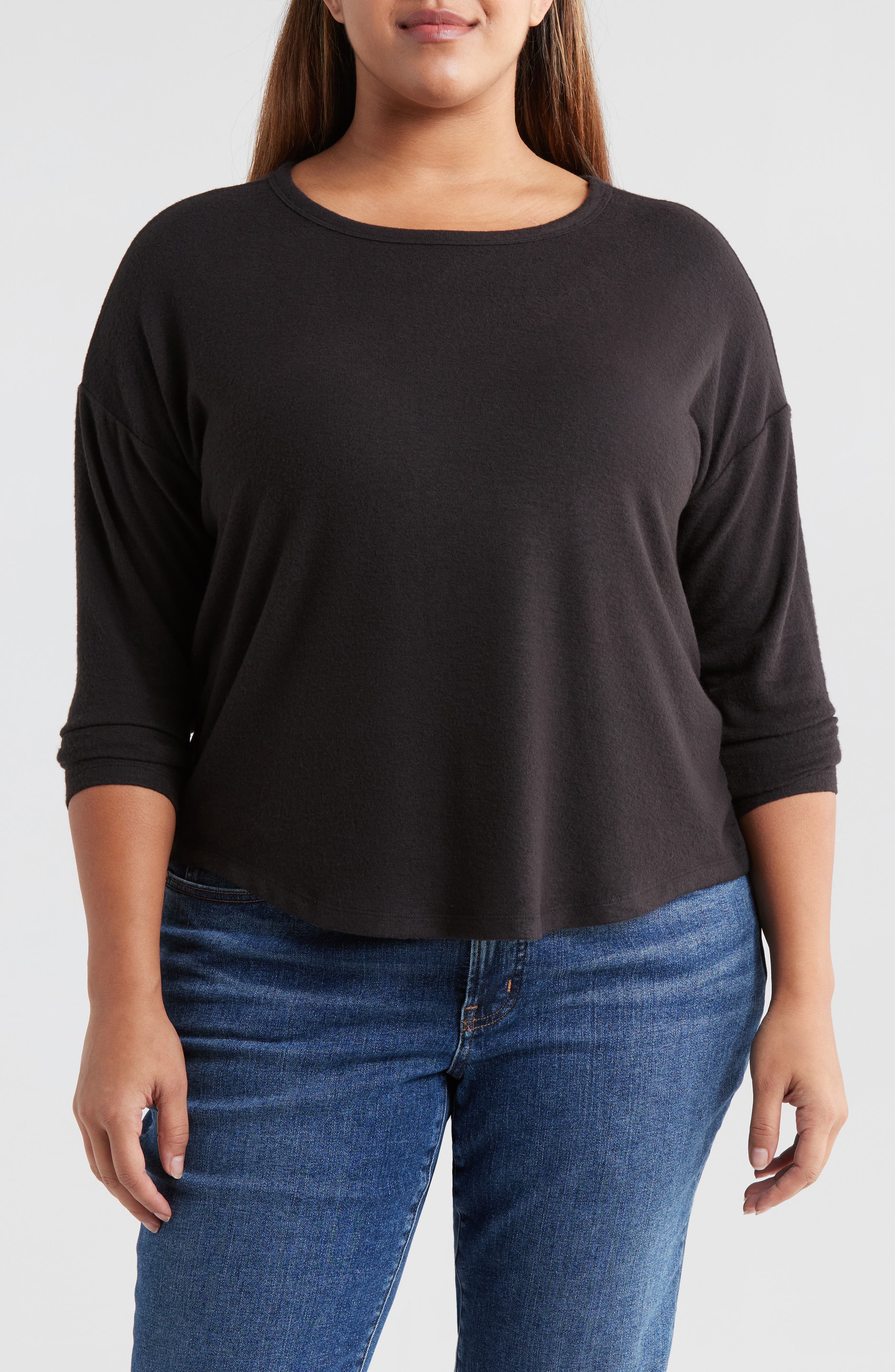 Lucky Brand Cloud Crewneck T-Shirt in Jet Black Cover