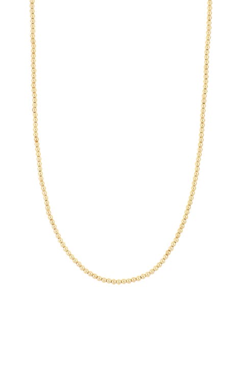 14k gold necklace | Nordstrom