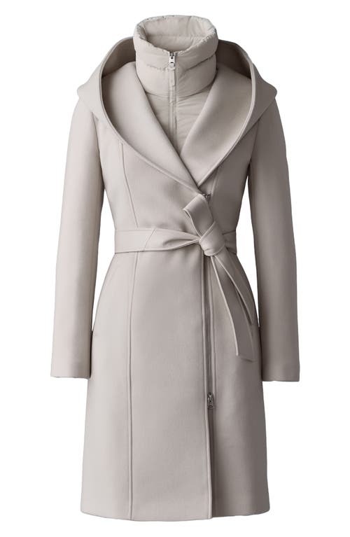 MACKAGE MACKAGE SHIA-SLB 2-IN-1 DOUBLE FACE WOOL COAT WITH REMOVABLE BIB