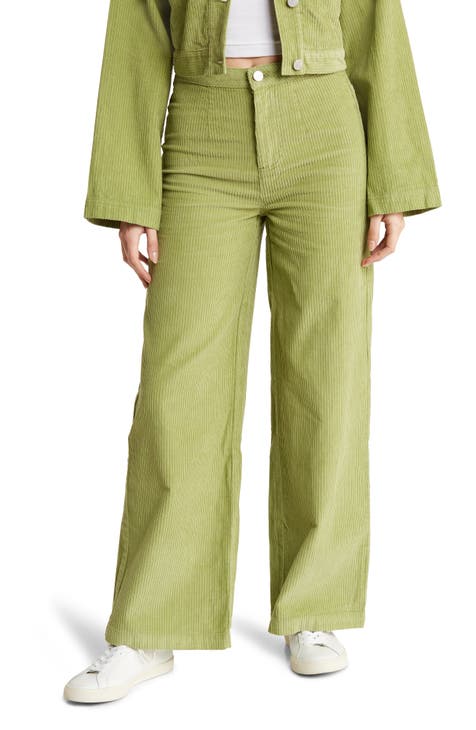 BP. Wide Leg Stretch Cotton Corduroy Pants In Brown Buckthorn At Nordstrom  Rack in Orange