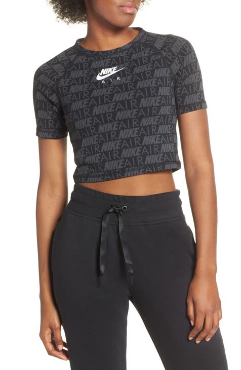 Nike Sportswear Vintage Crop Top Running Shirt With Oregon 