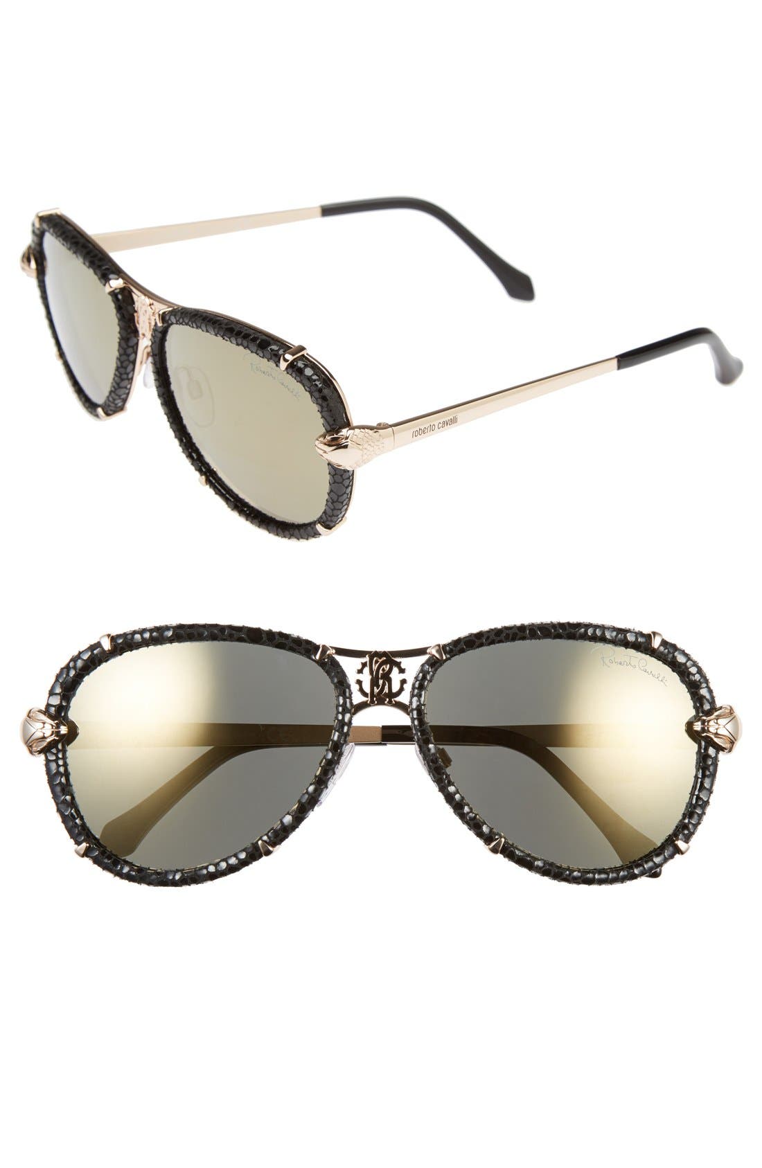 roberto cavalli aviator sunglasses