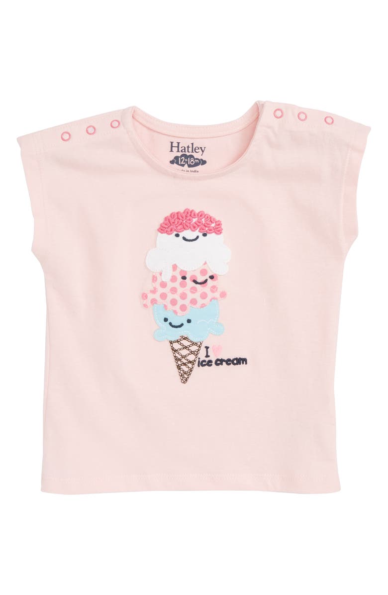 Hatley Ice Cream Tee (Baby Girls) | Nordstrom