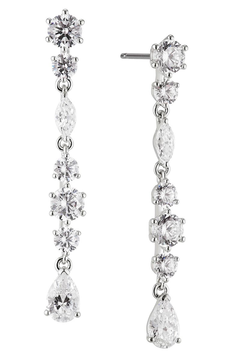 Nadri Prima Linear Drop Earrings Nordstrom