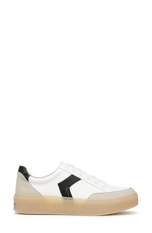 Dr. Scholl's Women's Madison-lace Closed Round Toe Lace Up Platform Sneakers In White Multi