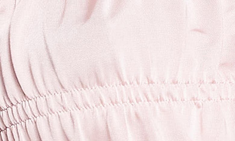 Shop Topshop Shirred Crop Camisole In Pink