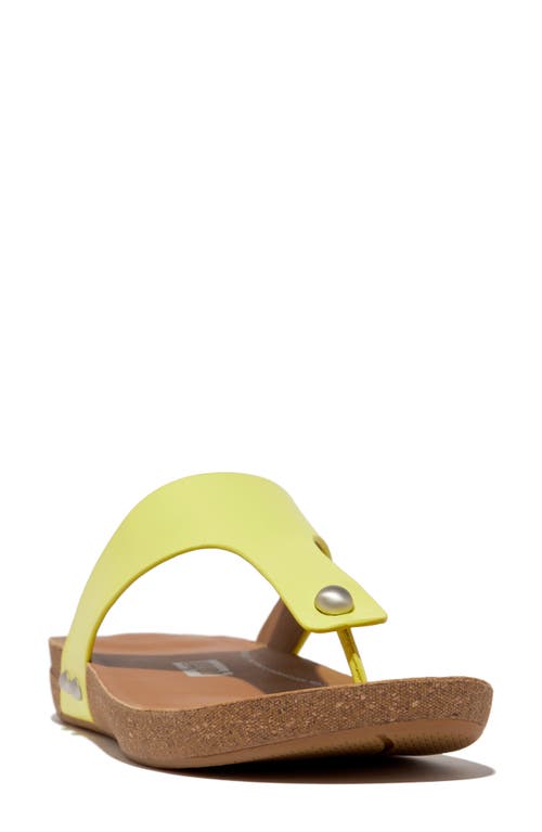 iQushion Flip Flop in Sunny Lime