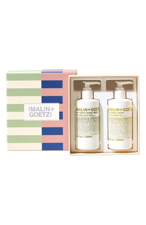 MALIN+GOETZ Make it a Double Hand + Body Wash & Body Lotion Gift Set $64 Value