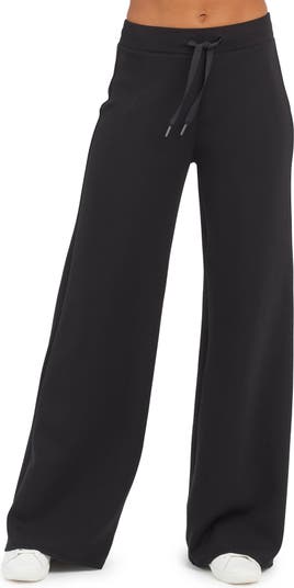 Spanx Airessentials Wide Leg Pant Very Black