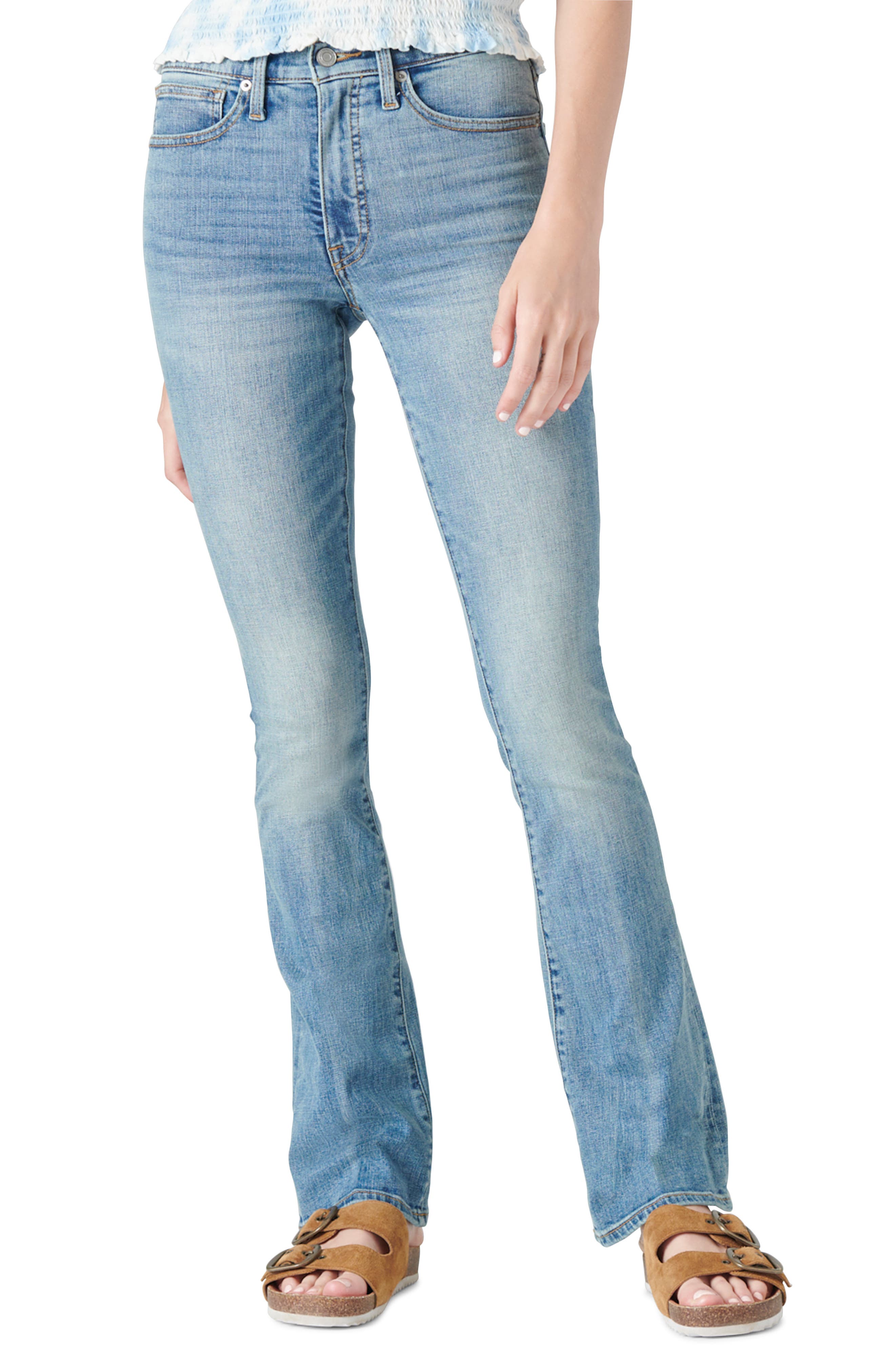 women's lucky brand bootcut jeans