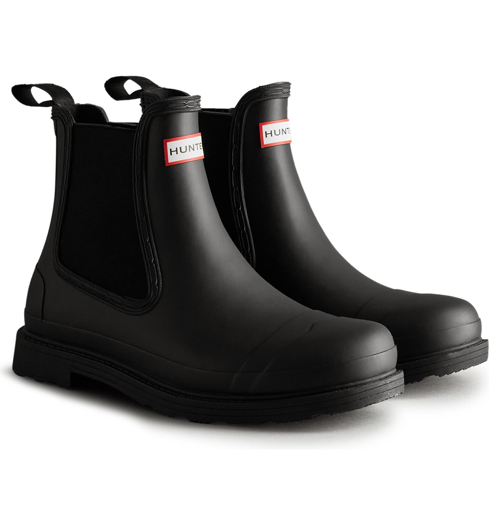 Hunter Commando Waterproof Chelsea Boot (Men) | Nordstrom