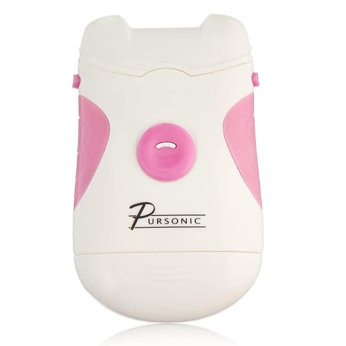 Pursonic Portable Electric Nail Trimmer & Filer In Pink