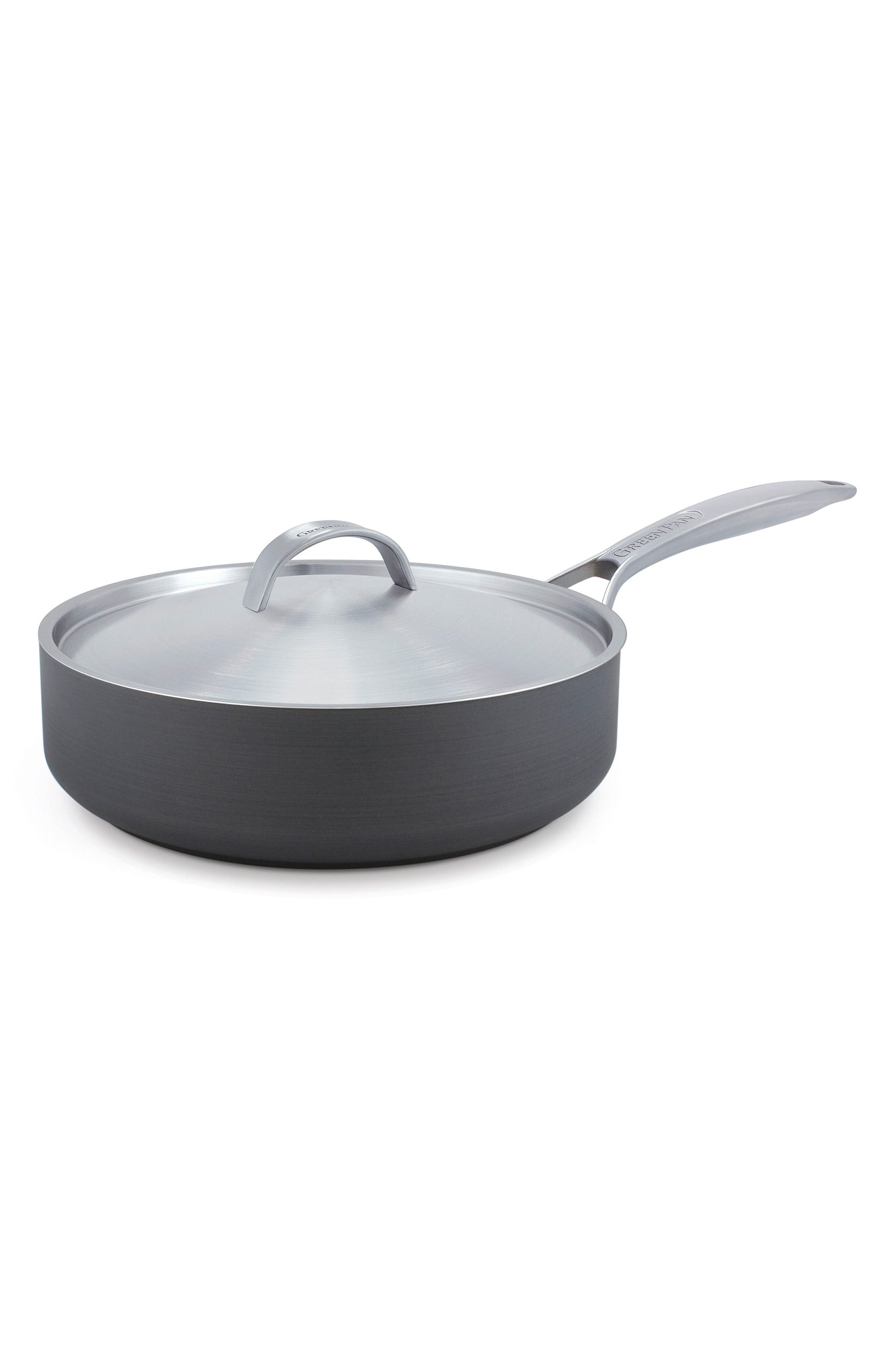 GreenPan Paris 3Quart Multilayer Stainless Steel Ceramic Nonstick