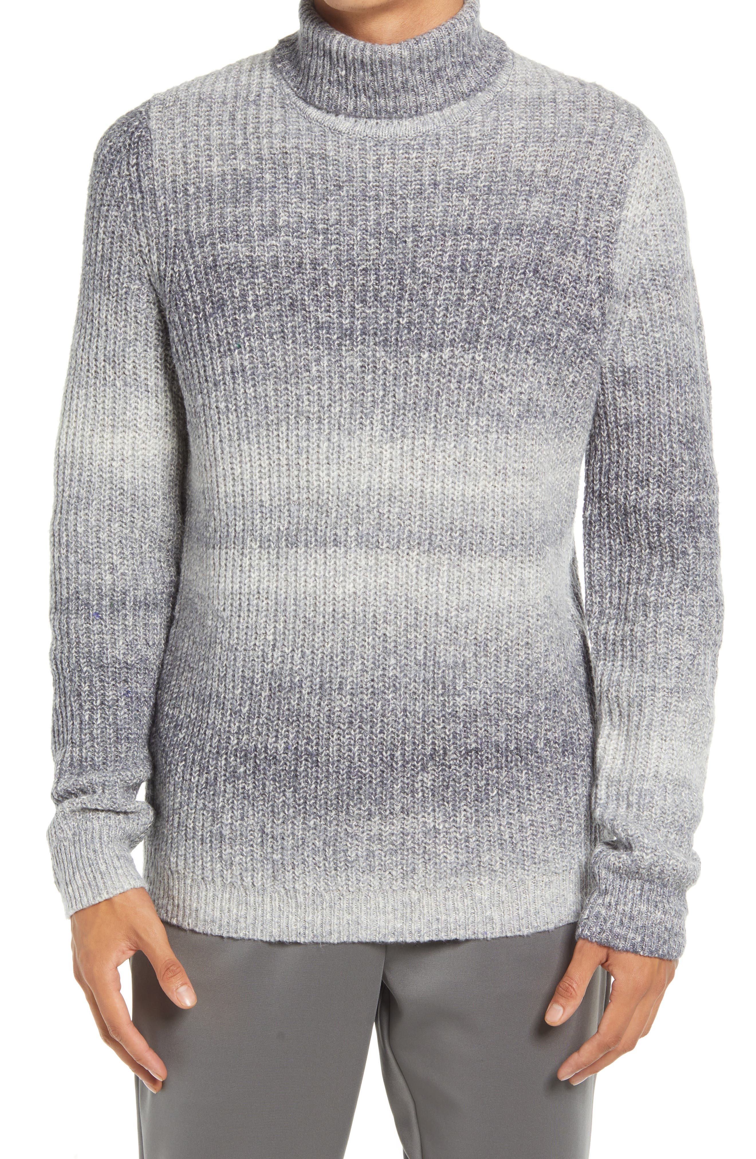 mens designer turtleneck jumper