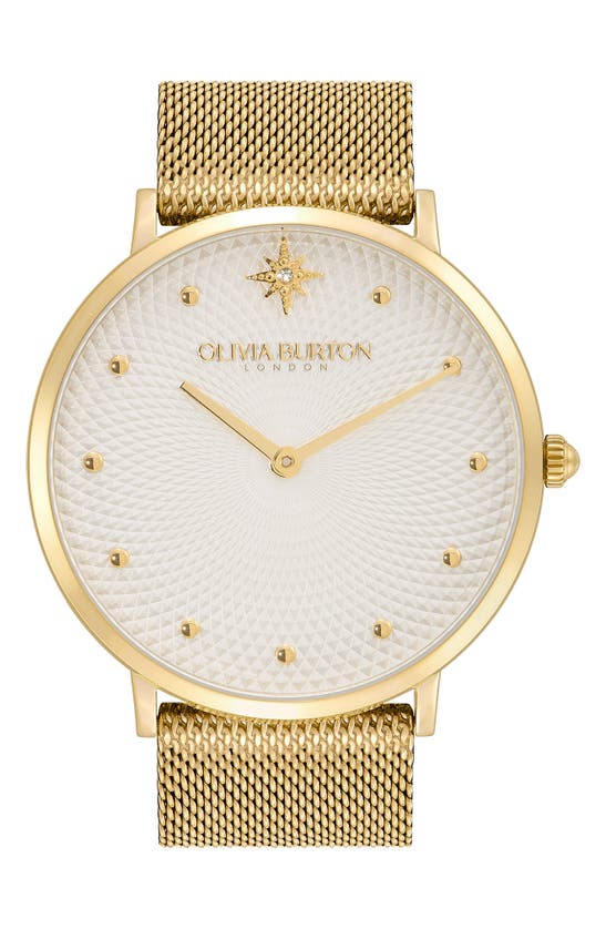 Olivia Burton Women's Celestial Ultra Slim Gold-tone Steel Watch 40mm