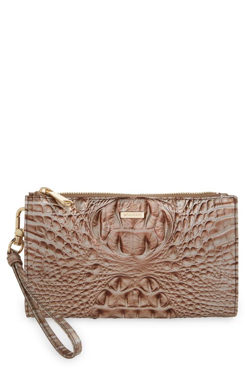 BRAHMIN Melbourne Collection Small Georgina Silver Lining Crossbody Bag