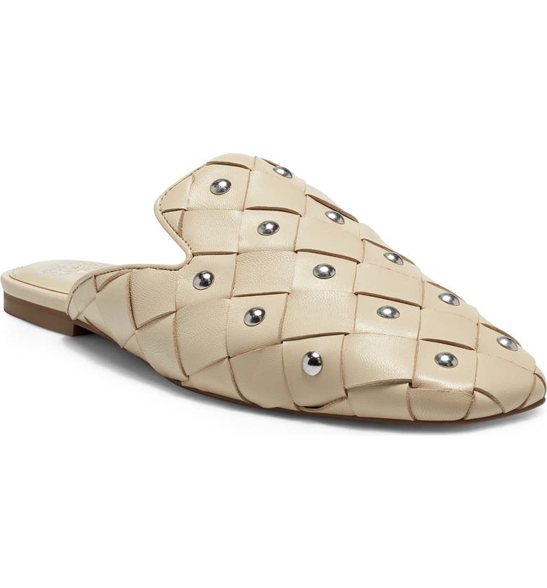 VINCE CAMUTO Lenja Embellished Mule, Main, color, BONE