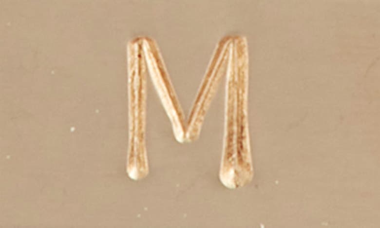 Nashelle Hadley Initial Bar Bracelet In Yellow Gold Fill - M
