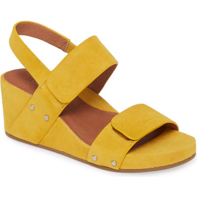 Gentle Souls Signature Gianna Slingback Sandal, Yellow