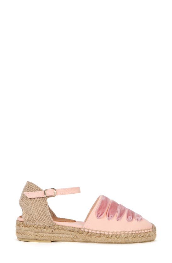 Shop Penelope Chilvers Dali Espadrille In Rose/ Tea Rose