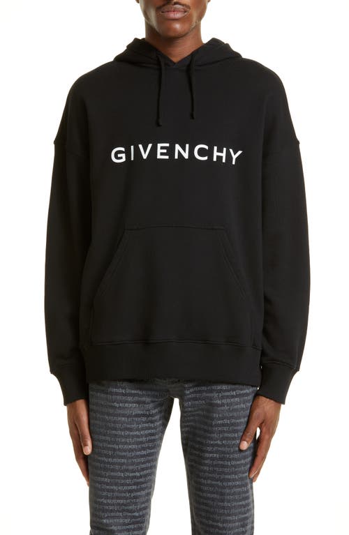 Givenchy Slim Fit Logo Graphic Hoodie at Nordstrom,