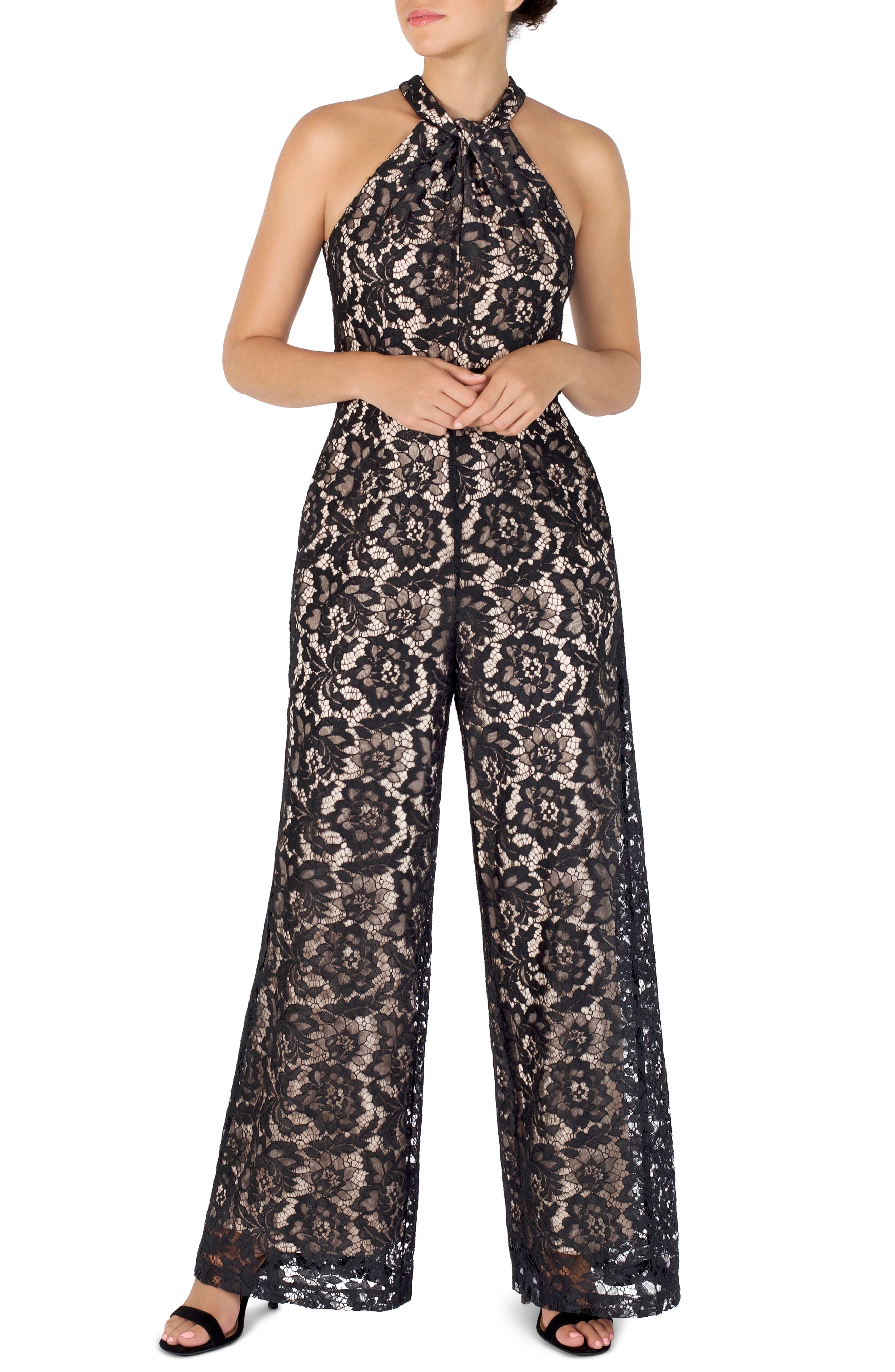 julia jordan lace jumpsuit