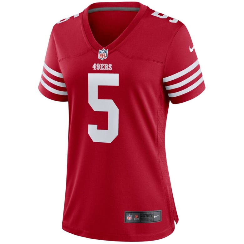 Trey Lance San Francisco 49ers Nike Youth Game Jersey - Scarlet