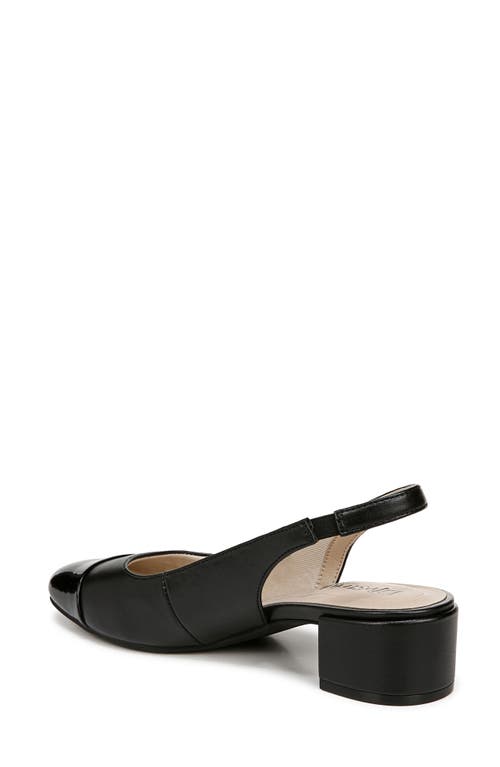 LIFESTRIDE LIFESTRIDE BECOMING CAP TOE SLINGBACK PUMP 