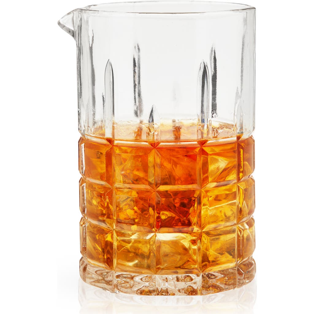 Viski Highland Crystal Mixing Glass In Clear