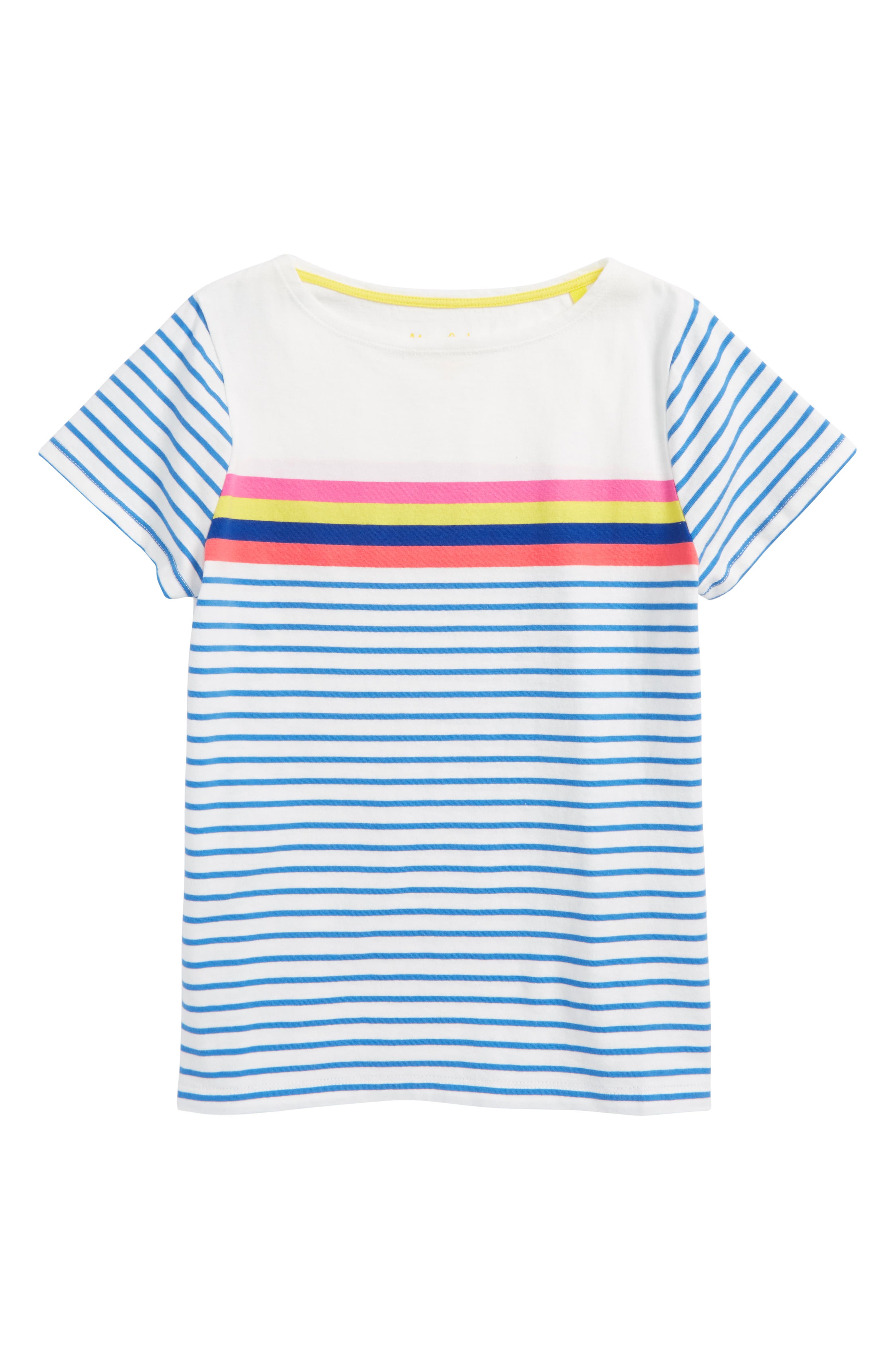 Mini Boden Breton Stripe Tee (Toddler Girls, Little Girls & Big Girls ...