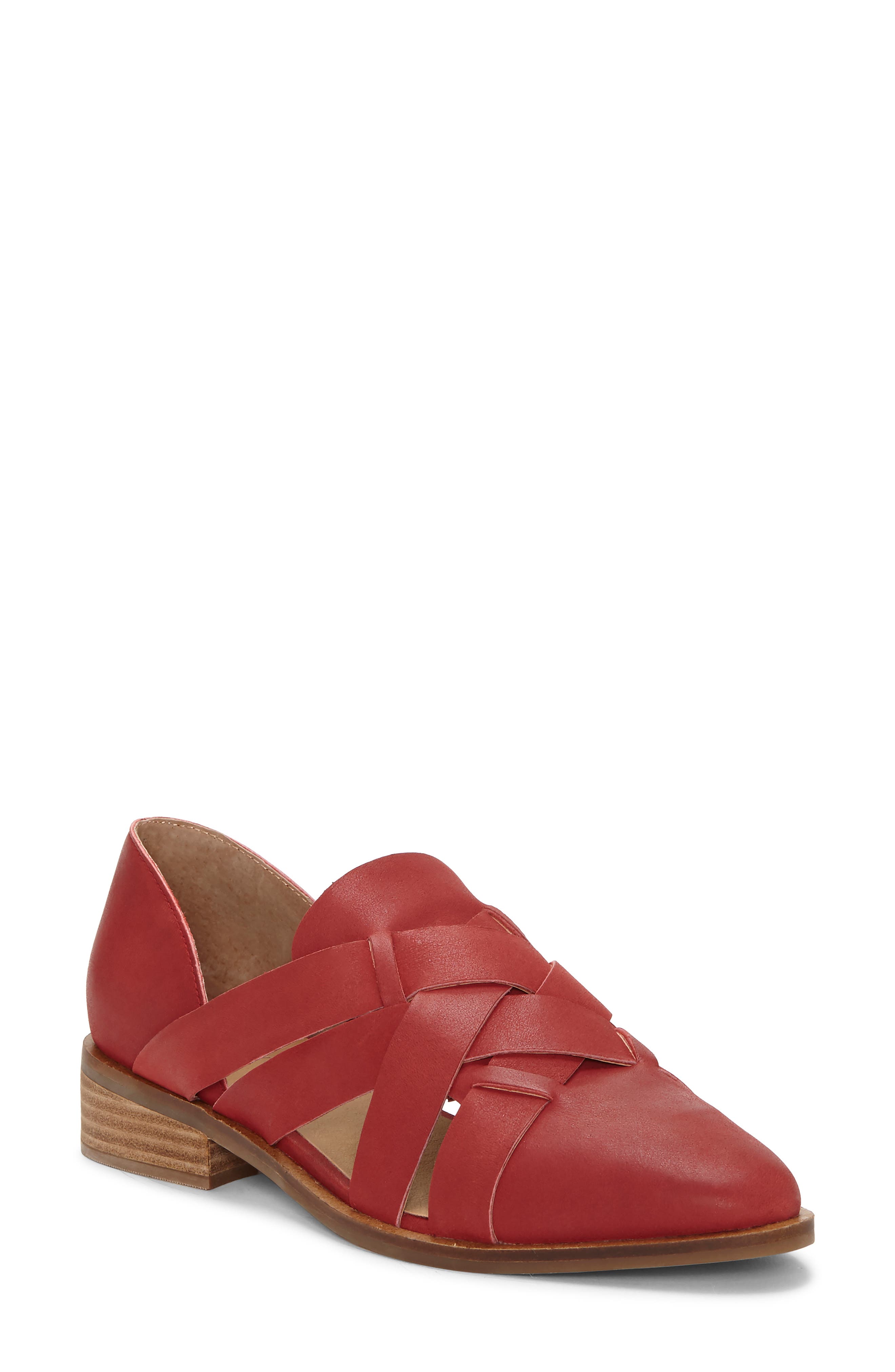 Lucky Brand Preekah Woven Skimmer, Burgundy
