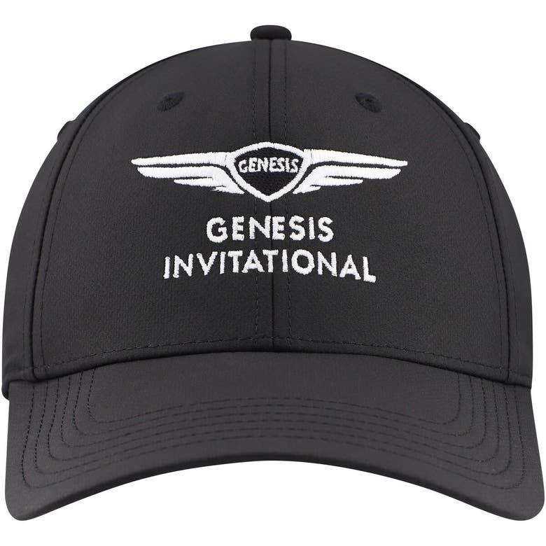 Shop Ahead Black Genesis Invitational Stratus Structured Ultimate Fit Adjustable Hat