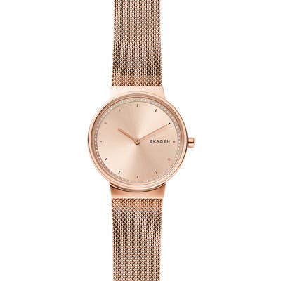 Skagen Annelie Mesh Bracelet Watch,