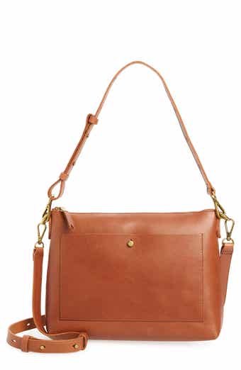 Madewell The Transport Bucket Bag in Soft Mahogany - Size One S