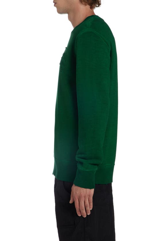 Shop Golden Goose Journey Crewneck Sweatshirt In Green Jacket