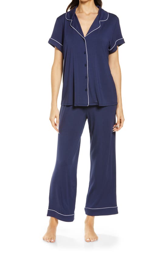 NORDSTROM NORDSTROM MOONLIGHT ECO CROP PAJAMAS