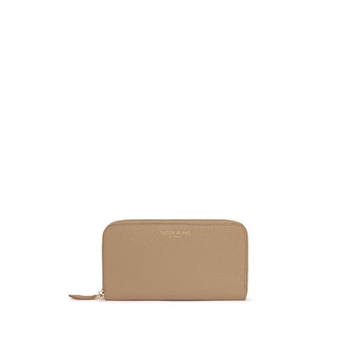 Teddy Blake Zipwallet Stampato In Brown