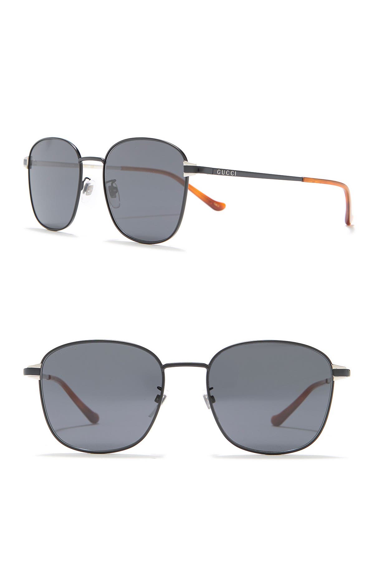 gucci 59mm square sunglasses