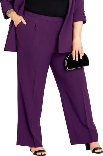 Madison High Waist Wide Leg Pants