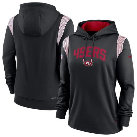 San Francisco 49ers Fanatics Branded Women's Doubleface Slub Pullover  Hoodie - Red