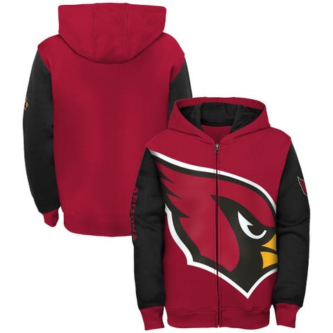 Youth Red St. Louis Cardinals Poster Board Full-Zip Hoodie