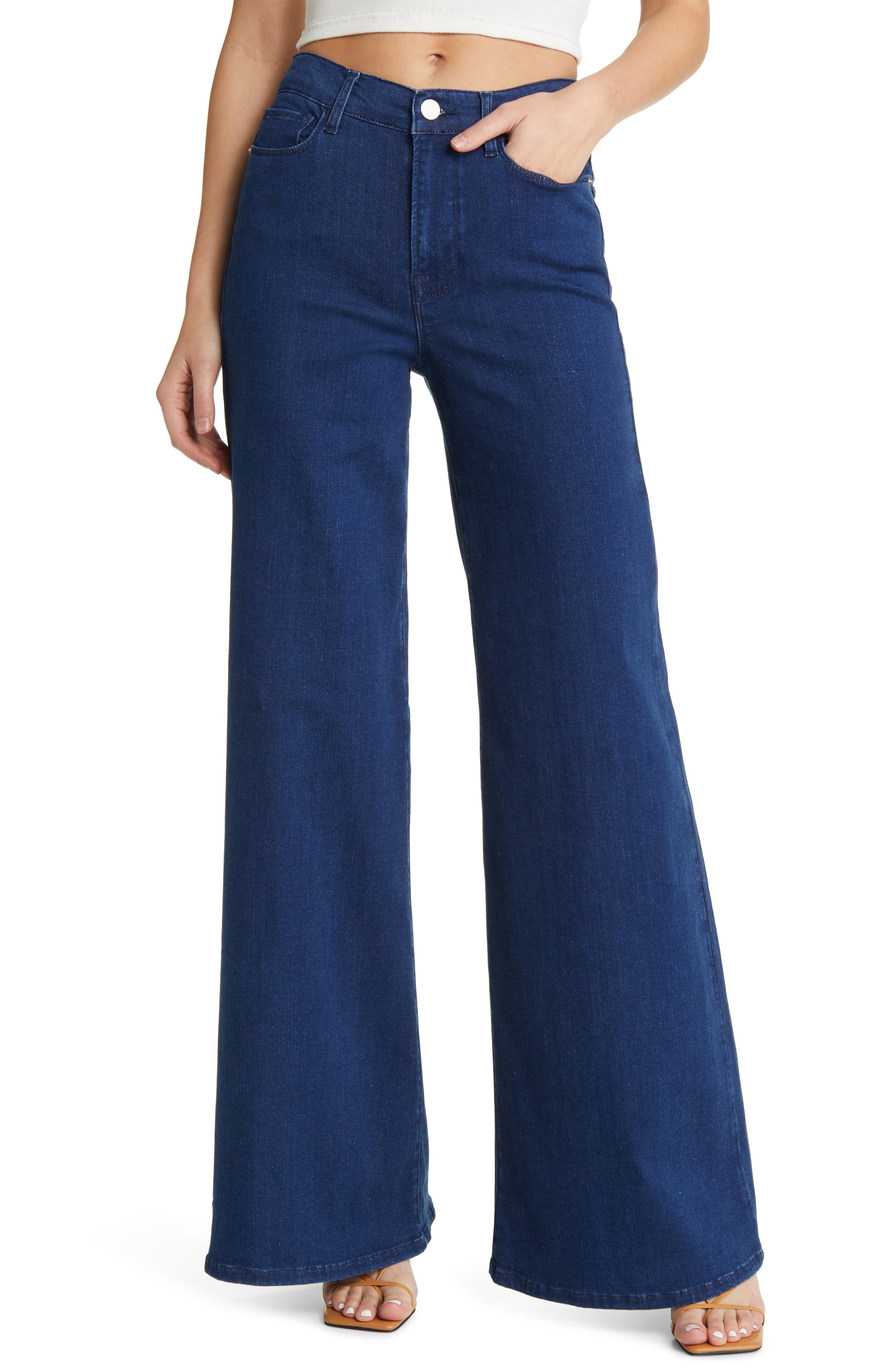 FRAME Le Palazzo Wide Leg Jeans | Nordstrom