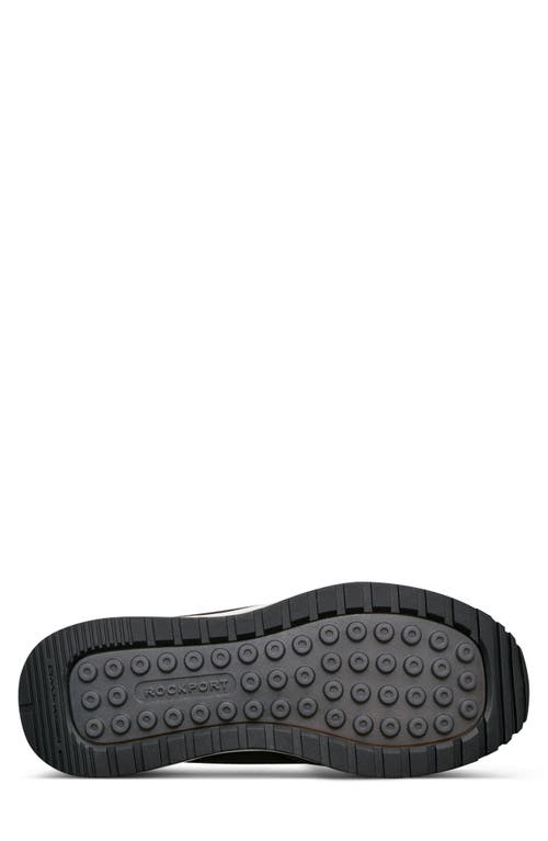 Rockport X Reebok Men's Dmx Brock Casual Lace-up Sneakers In Black