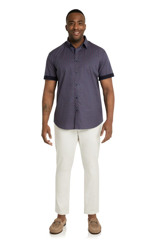 Shop Johnny Bigg Ledger Slim Fit Stretch Cotton & Modal Chinos In White