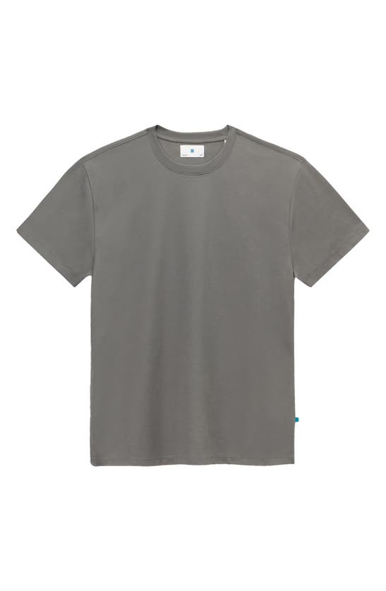 Jason Scott Pima Cotton Tech Tee In Pewter
