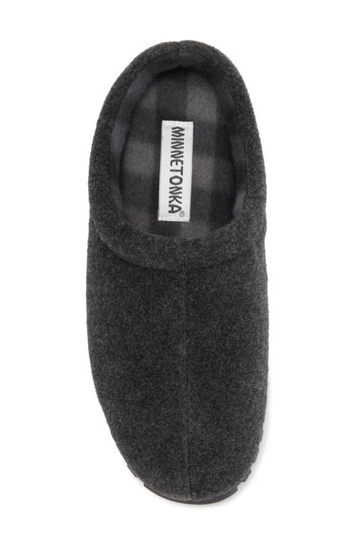 Minnetonka Nell Clog In Charcoal