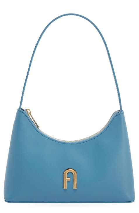 Womens Furla Large Opportunity Tote Bag - Blue